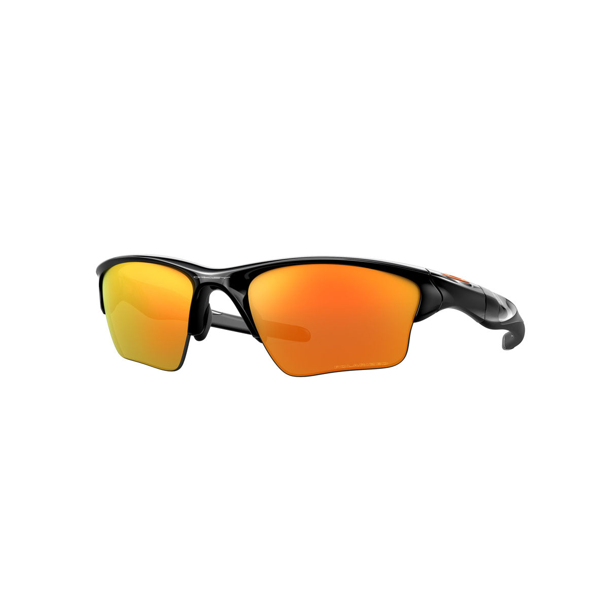 Oakley Half Jacket 2.0 XL Polarized Sunglasses CLOSEOUT - Polished Black/Fire Iridium Polarized