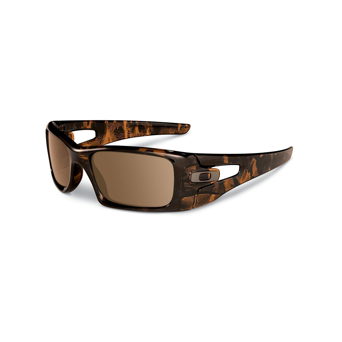 Oakley Crankcase Sunglasses CLOSEOUT - Brown Tortoise/Dark Bronze