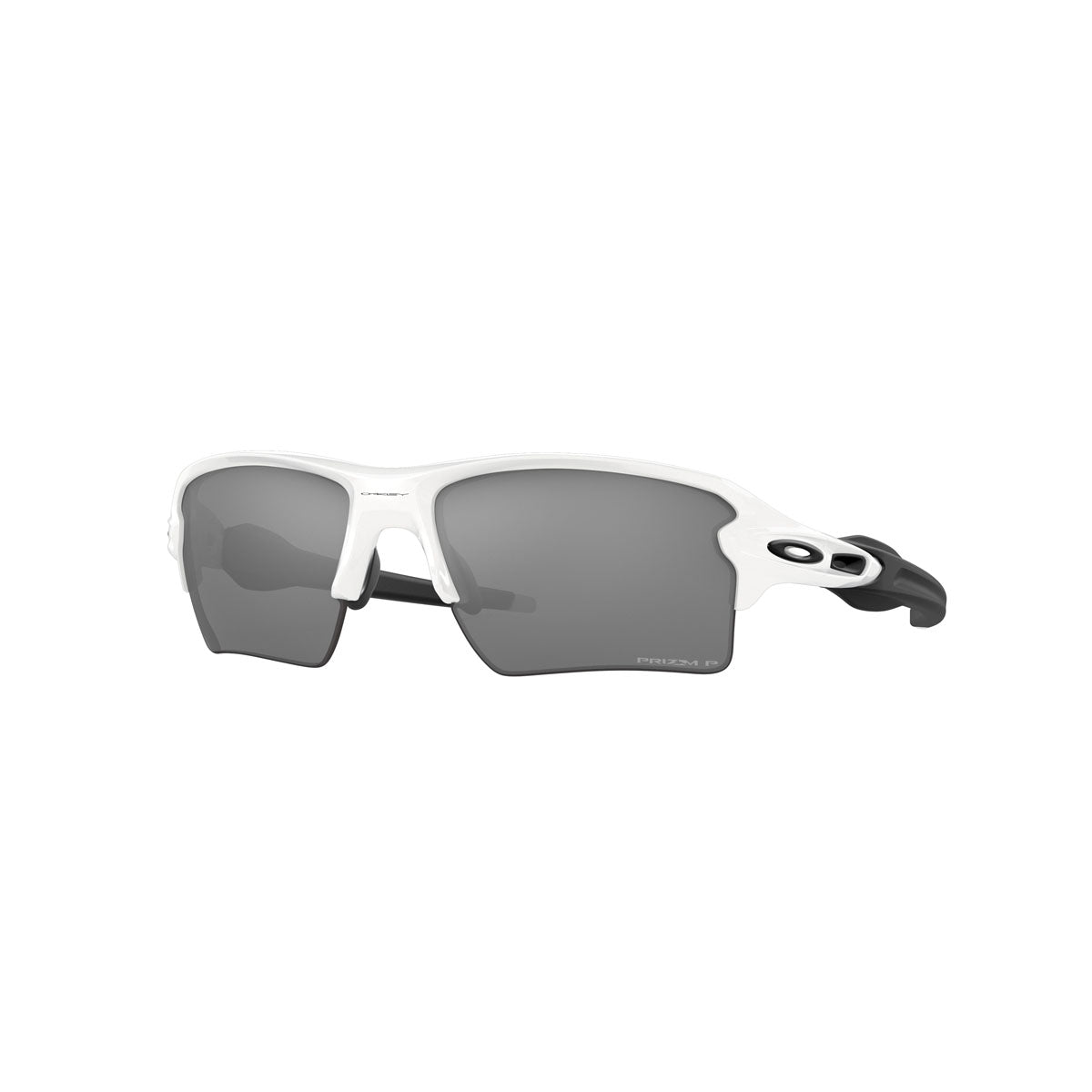 Oakley Flak 2.0 XL Polarized Sunglasses - Polished White/Black/PRIZM Black Polarized