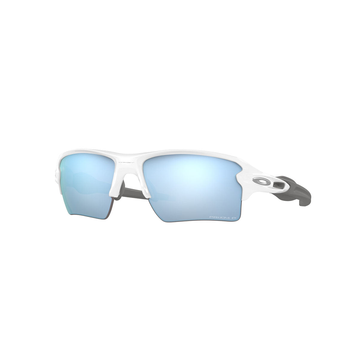 Oakley Flak 2.0 XL Polarized Sunglasses - Polished White/PRIZM Deep Water Polarized