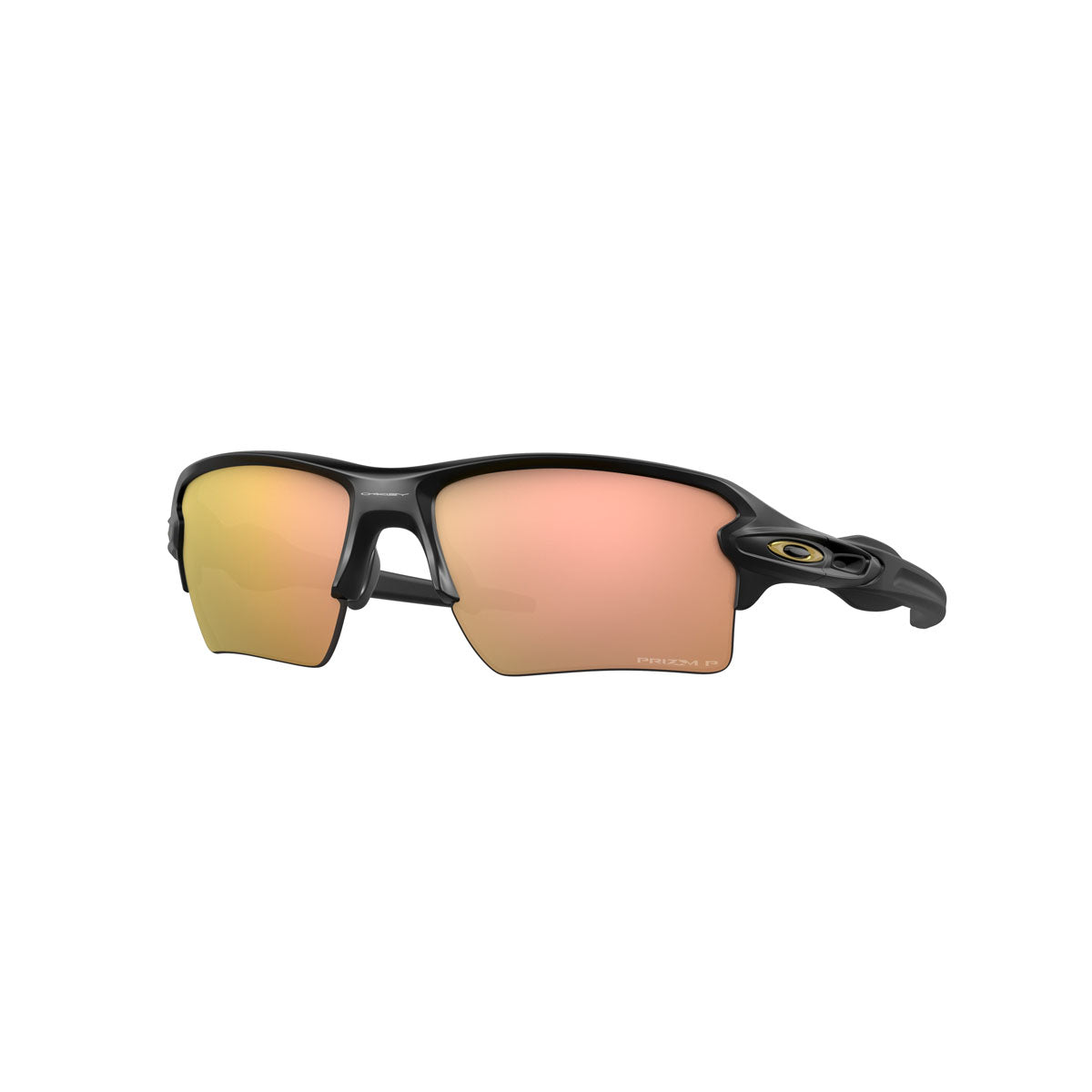 Oakley Flak 2.0 XL Polarized Sunglasses - Matte Black/PRIZM Rose Gold Polarized