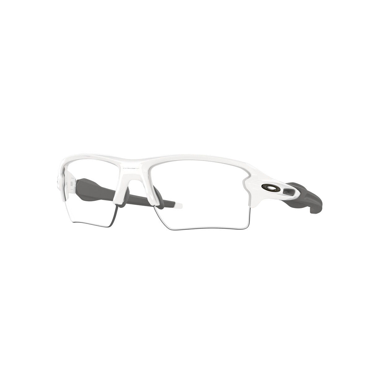 Oakley Flak 2.0 XL Sunglasses CLOSEOUT - Polished White/Clear