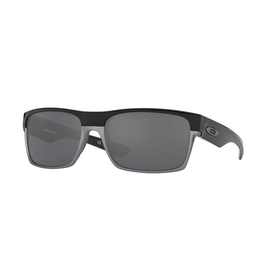 Oakley Twoface Sunglasses CLOSEOUT - Polished Black/Black Iridium