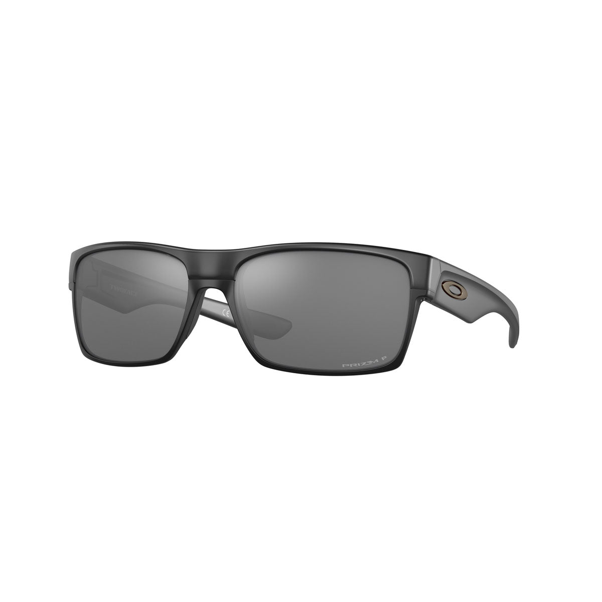 Oakley Two Face Polarized Sunglasses CLOSEOUT - Matte Black/PRIZM Black Polarized