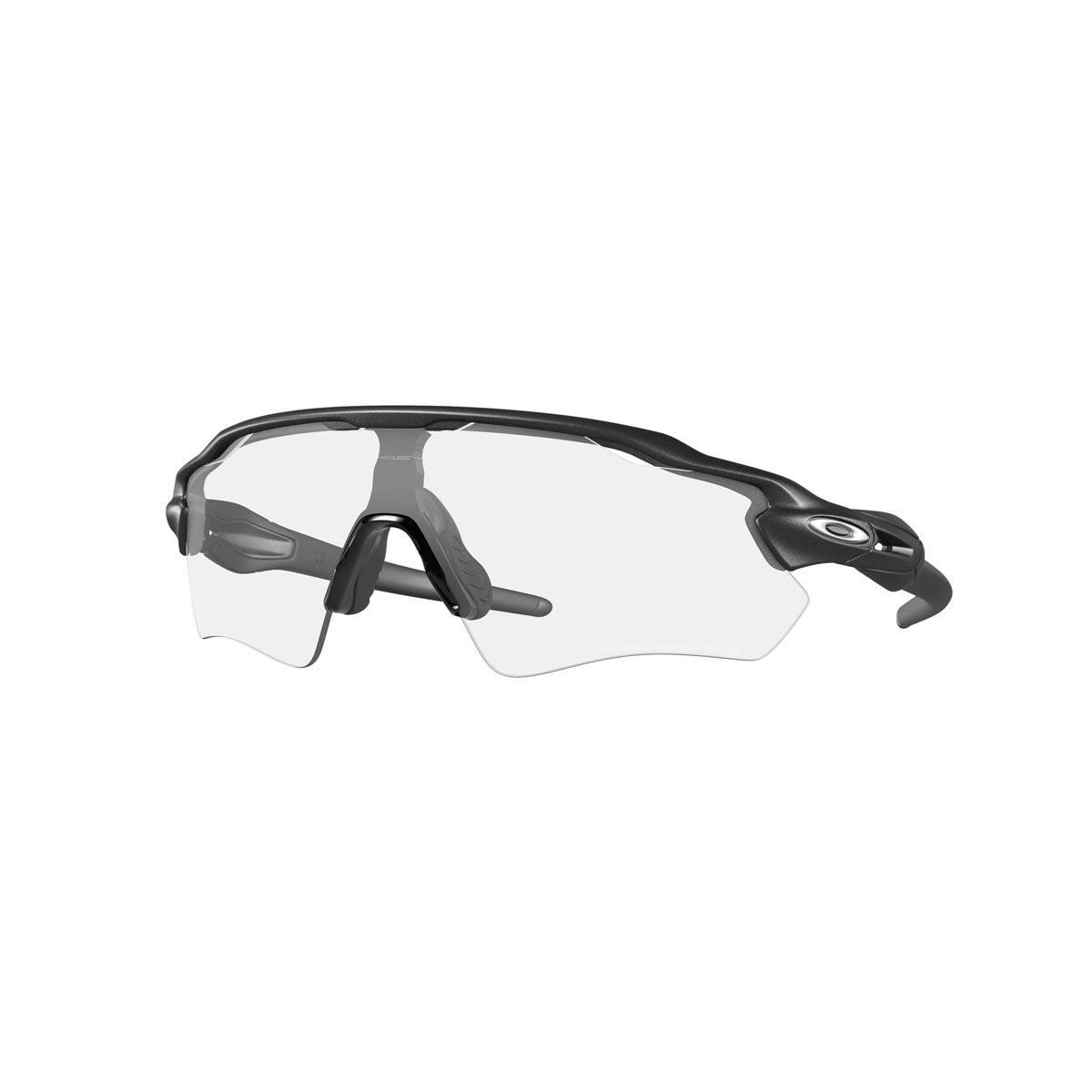 Oakley Radar EV Path Sunglasses - STEEL Steel/Clear/Black Photo Iridium