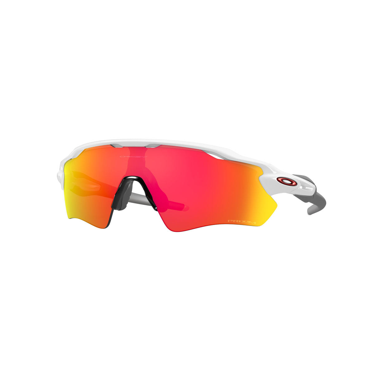 Oakley Radar EV Path Sunglasses - Polished White/PRIZM Ruby