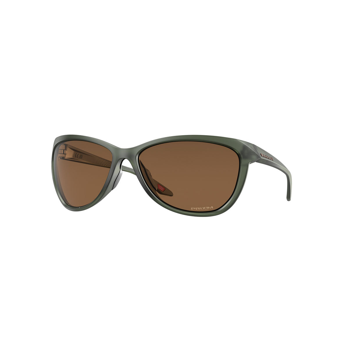 Oakley Womens Pasque Sunglasses CLOSEOUT - Matte Olive Ink/Prizm Bronze