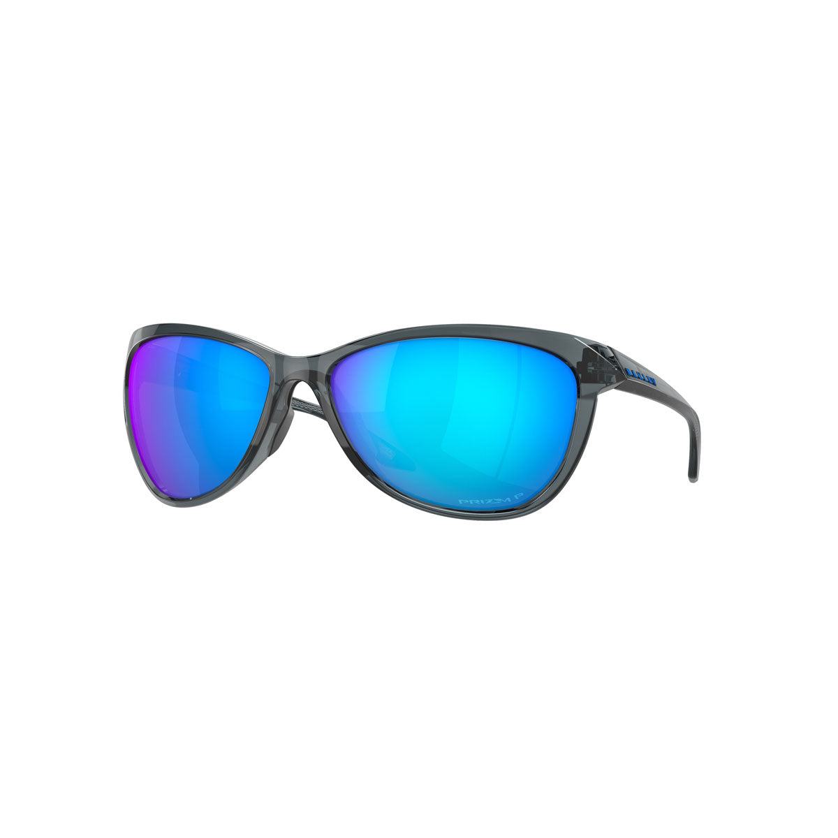 Oakley Womens Pasque Polarized Sunglasses CLOSEOUT - Crysal Black/PRIZM Sapphire Polarized