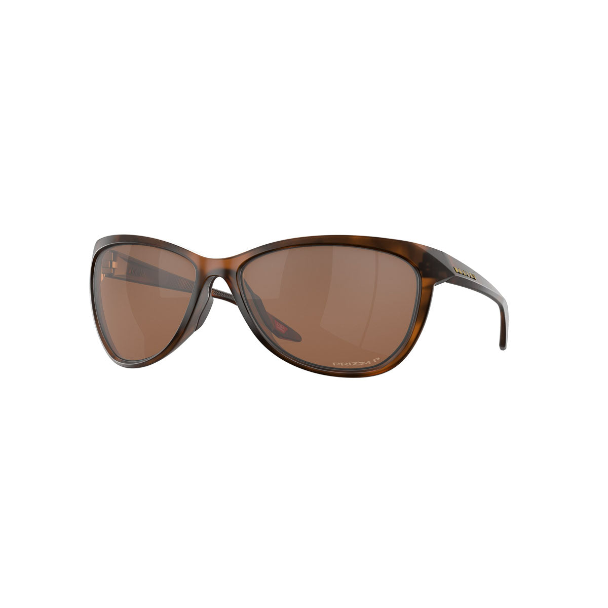 Oakley Womens Pasque Polarized Sunglasses CLOSEOUT - Matte Brown Tortoise/PRIZM Tungesten Polarized