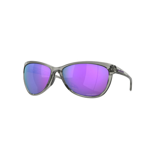 Oakley Womens Pasque Sunglasses CLOSEOUT - Grey Ink/PRIZM Violet