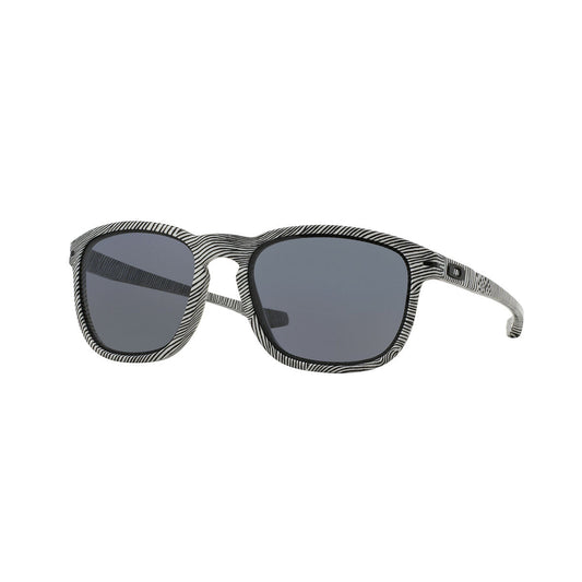 Oakley Enduro Sunglasses CLOSEOUT - Fingerprint White/Grey