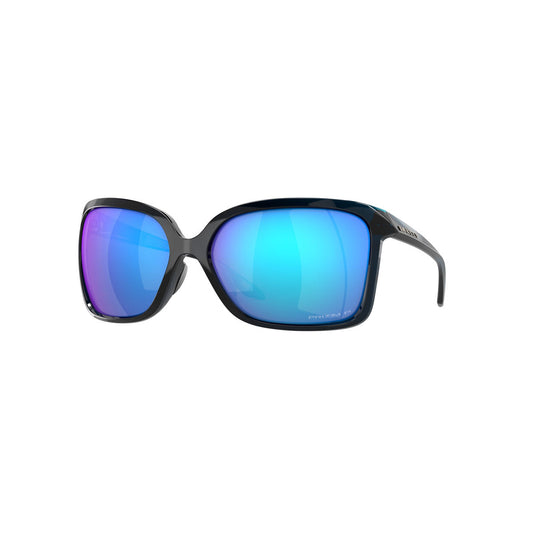 Oakley Wildrye Polarized Sunglasses CLOSEOUT - Trans Posiedon / PRIZM Sapphire Polarized