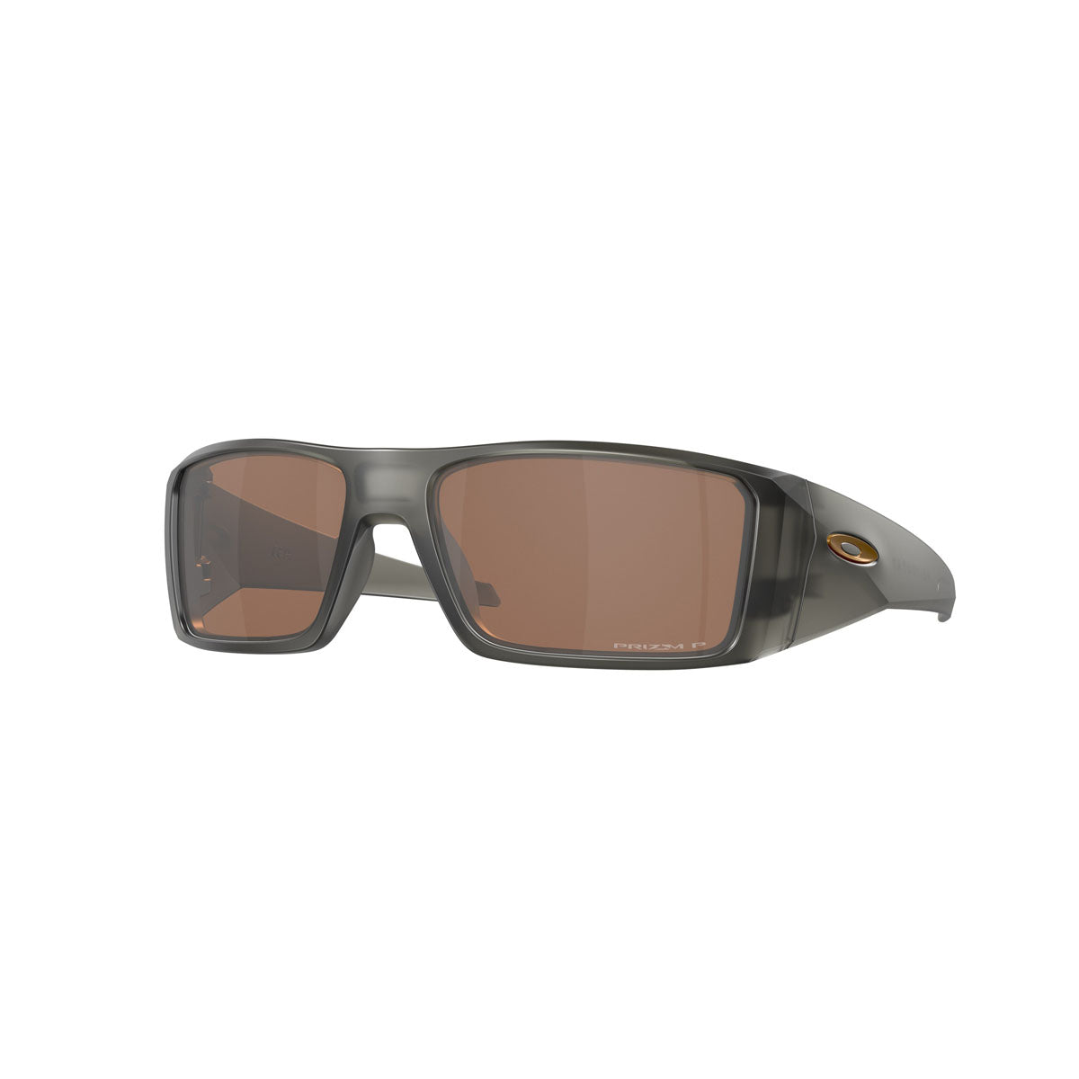 Oakley Heliostat Polarized Sunglasses - Matte Grey Smoke/Prizm Tungsten Polarized