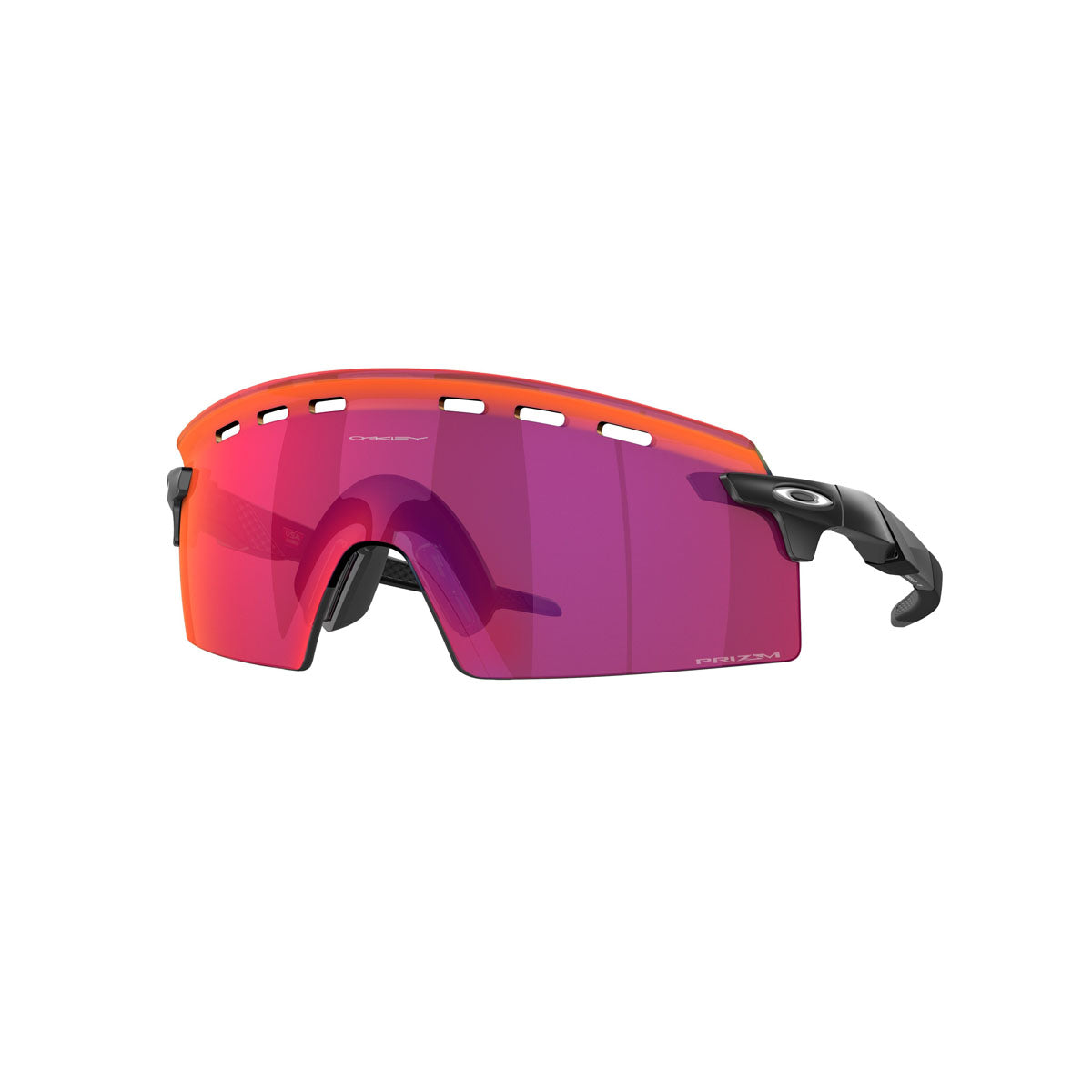 Oakley Encoder Strike Vented Sunglasses - Matte Black/Prizm Road