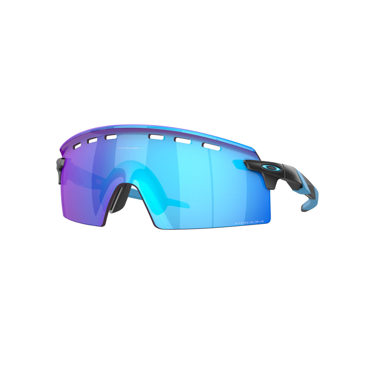 Oakley Encoder Strike Vented Sunglasses - Matte Black/Prizm Sapphire