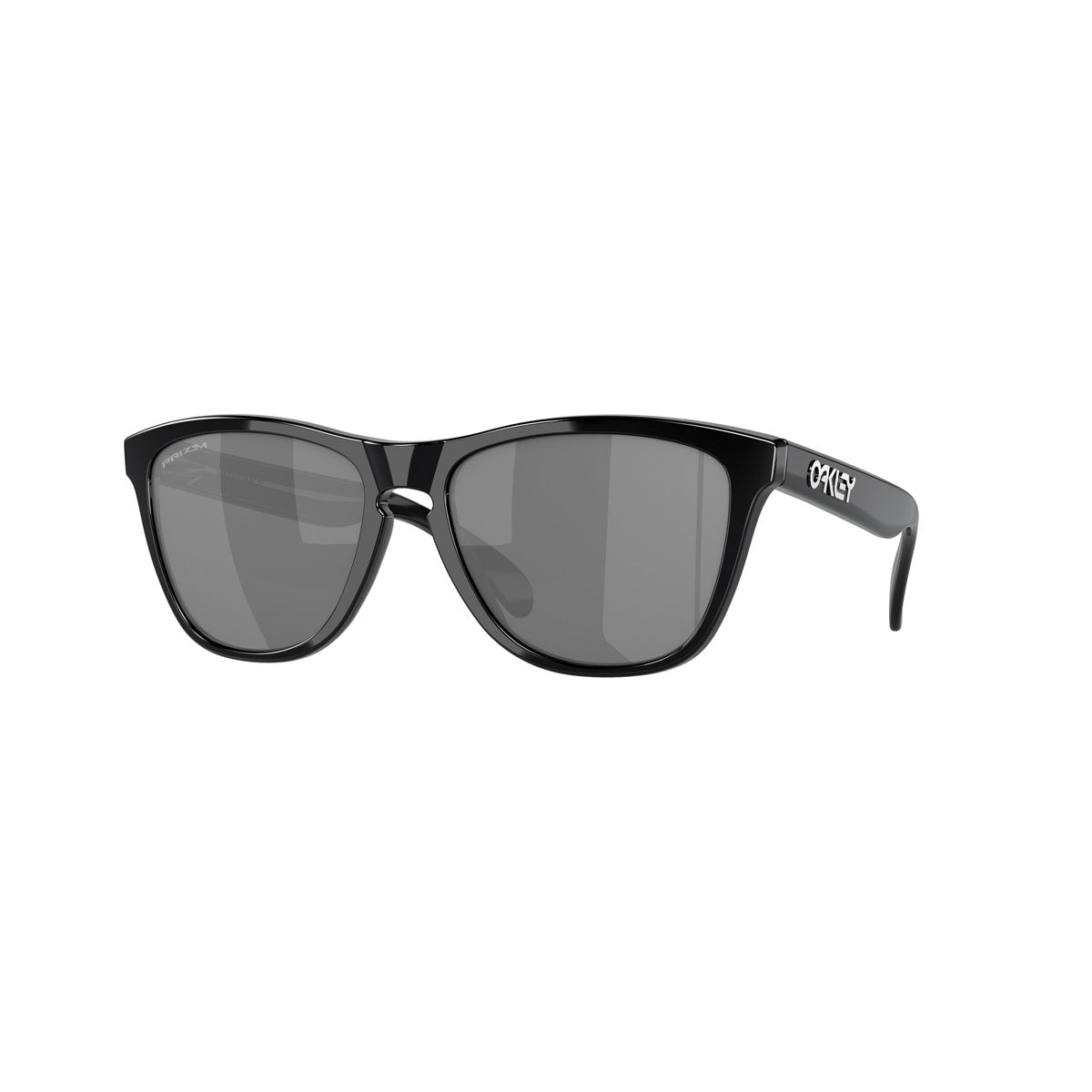 Oakley Asian Fit / Low Bridge Fit Frogskins Sunglasses - Polished Black/PRIZM Black Iridium