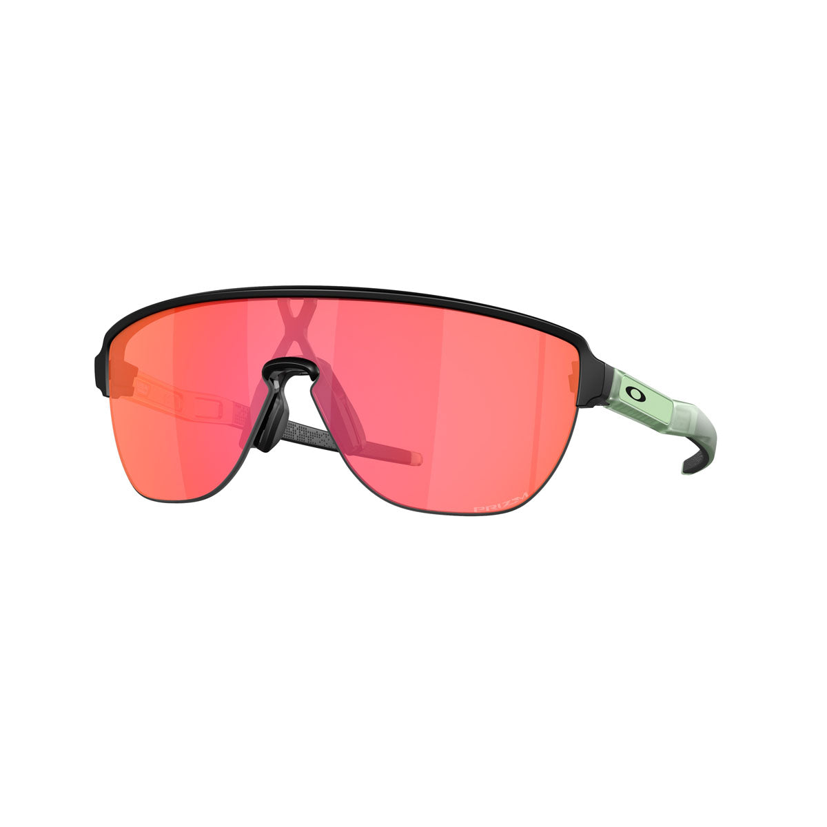 Oakley Corridor Sunglasses - Matte Black/Prizm Trail Torch