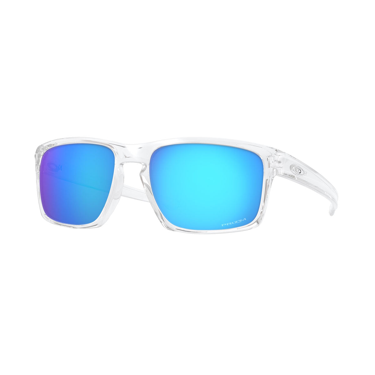 Oakley Sliver Sunglasses CLOSEOUT - Polished Clar/PRIZM Sapphire