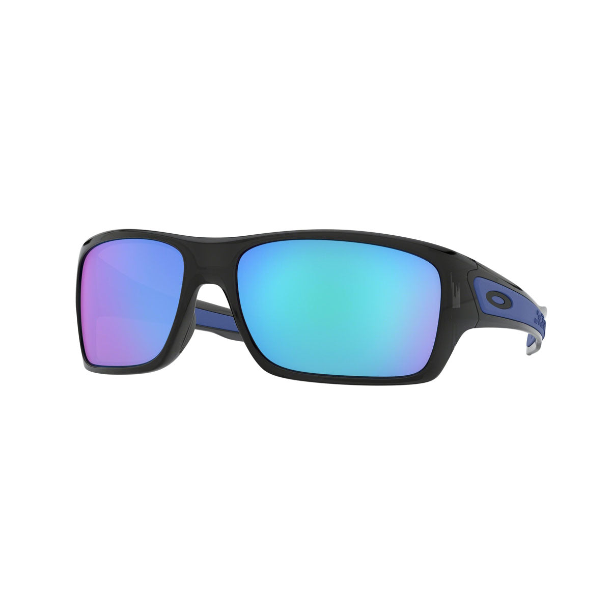 Oakley Turbine Sunglasses CLOSEOUT - Black Ink/Sapphire Iridium