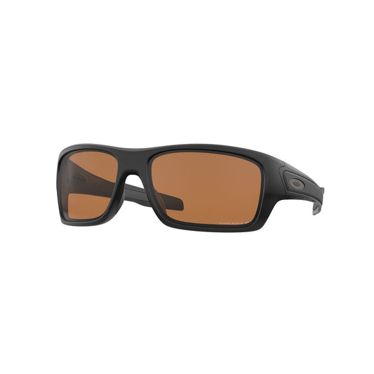 Oakley Turbine Polarized Sunglasses CLOSEOUT - Matte Black/PRIZM Tungsten Polarized