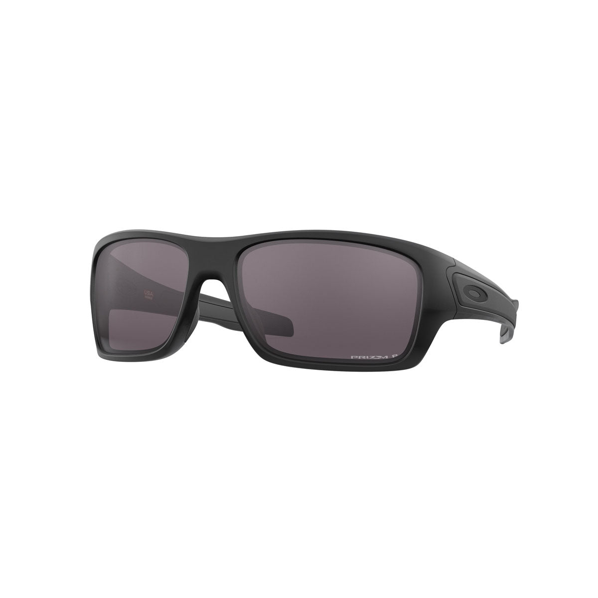 Oakley Turbine Polarized Sunglasses - Matte Black/PRIZM Grey Polarized