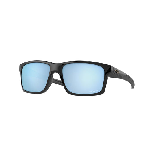 Oakley Mainlink Xl Polarized Sunglasses CLOSEOUT - Polished Black/PRIZM Deep Water Polarized