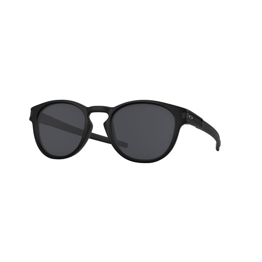 Oakley Latch Sunglasses CLOSEOUT - Matte Black/Grey