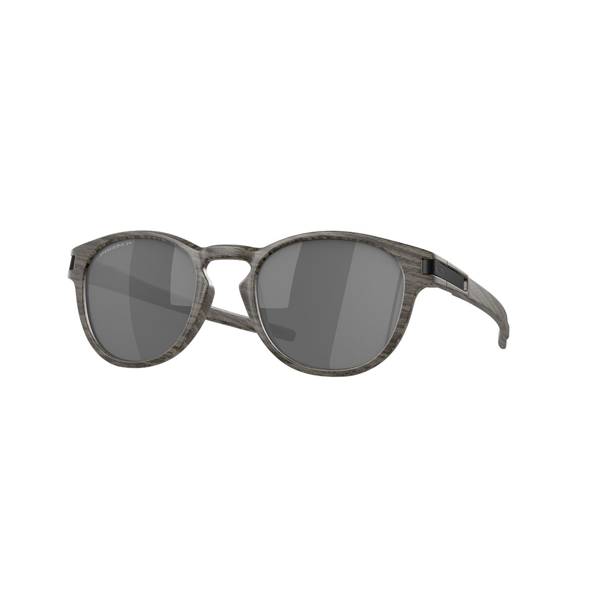 Oakley Latch Polarized Sunglasses CLOSEOUT - Woodgrain/Prizm Black Polarized