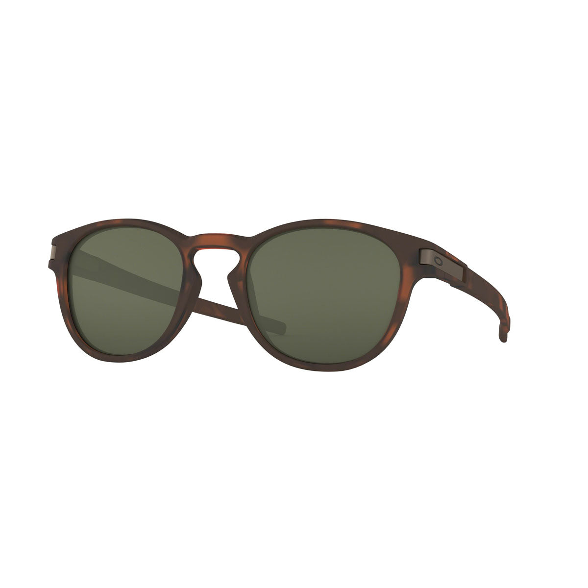 Oakley Latch Sunglasses CLOSEOUT - Matte Brown Tortoise/Dark Grey