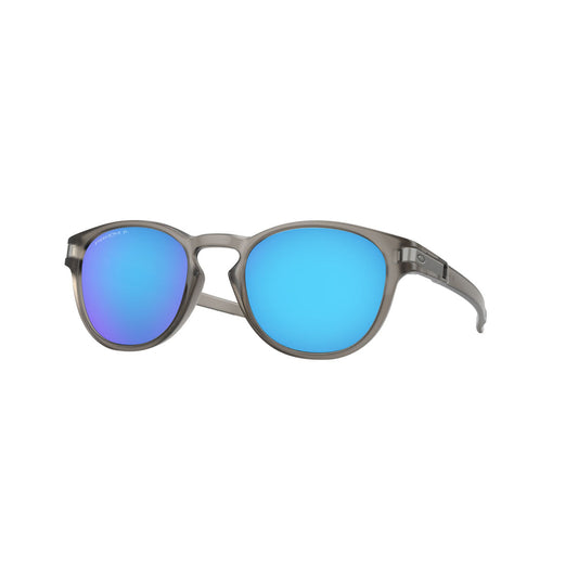 Oakley Latch Polarized Sunglasses - Matte Grey Ink/PRIZM Sapphire Polarized