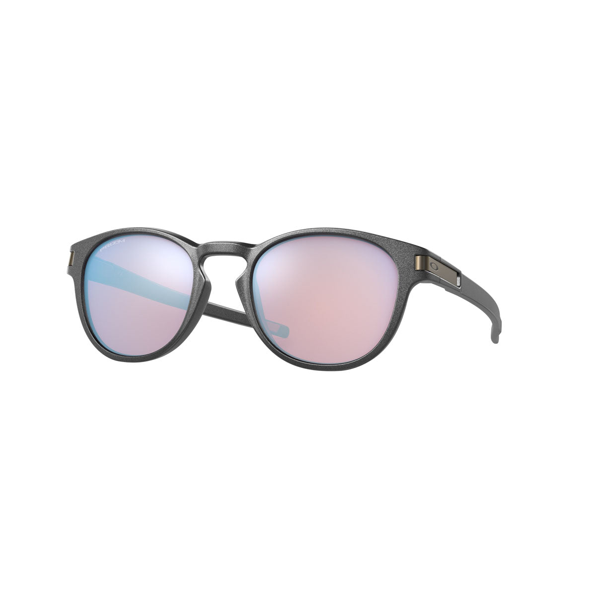 Oakley Latch Sunglasses CLOSEOUT - Steel/PRIZM Sapphire