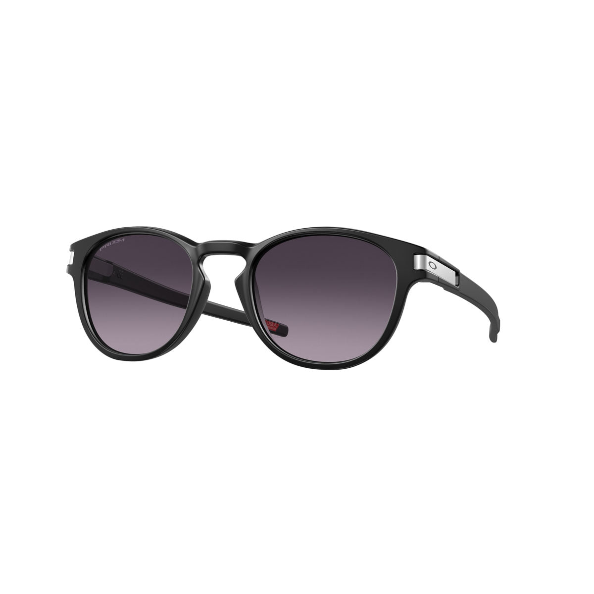 Oakley Latch Sunglasses CLOSEOUT - Matte Black/PRIZM Grey Gradient