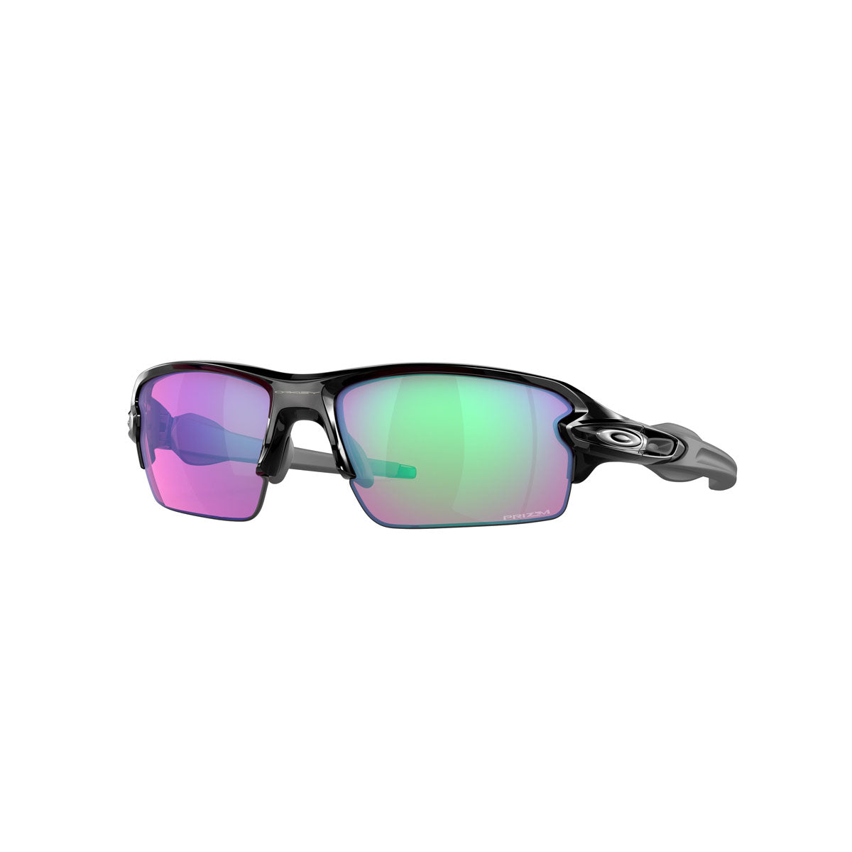 Oakley Asian Fit / Low Bridge Fit Flak 2.0 Sunglasses - Polished Black Ink/PRIZM Golf