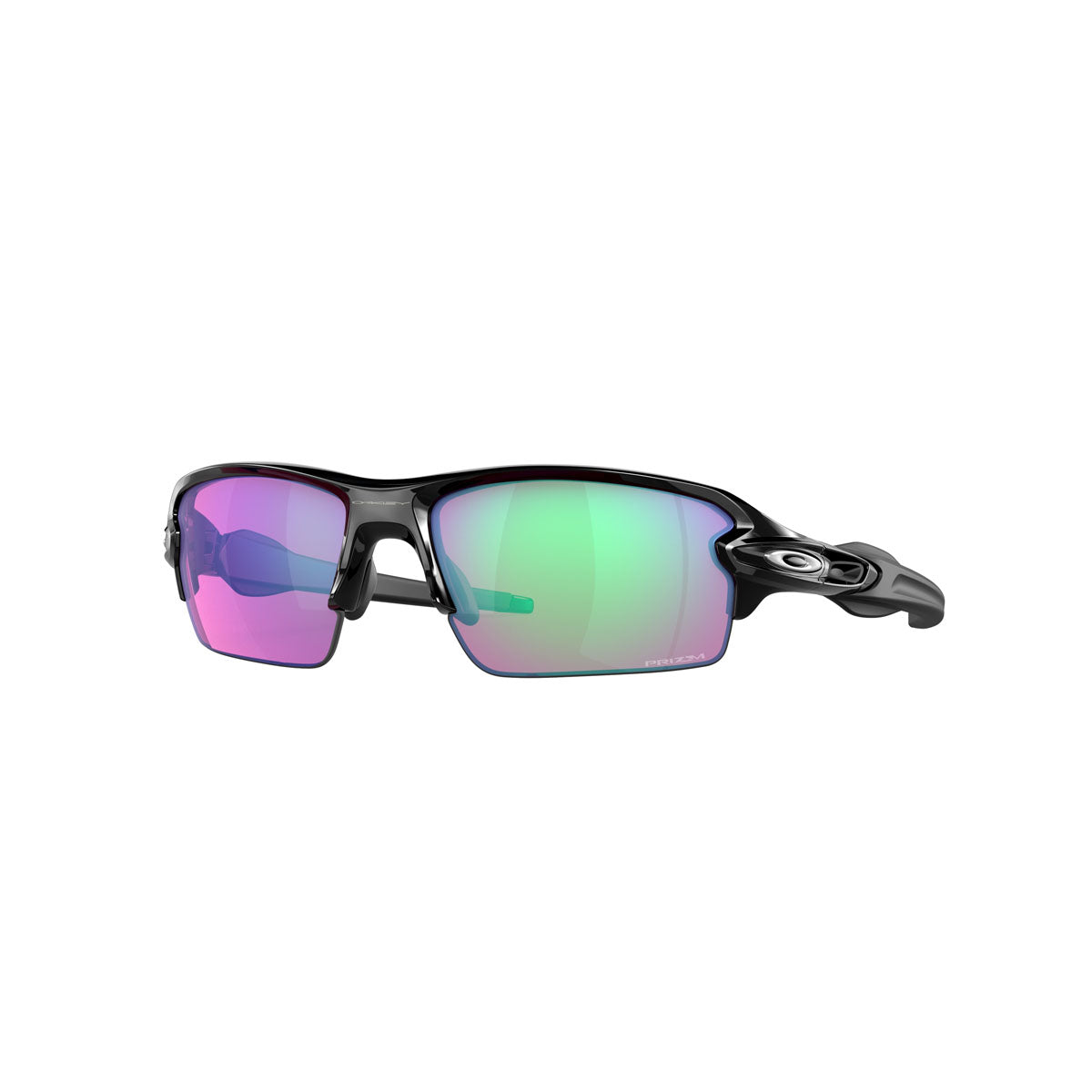 Oakley Asian Fit / Low Bridge Fit Flak 2.0 Sunglasses - Polished Black/PRIZM Golf