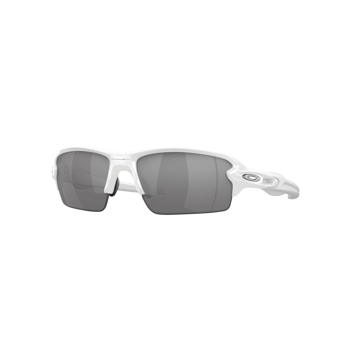 Oakley Asian Fit / Low Bridge Fit Flak 2.0 Sunglasses - Polished White/Slate Iridium