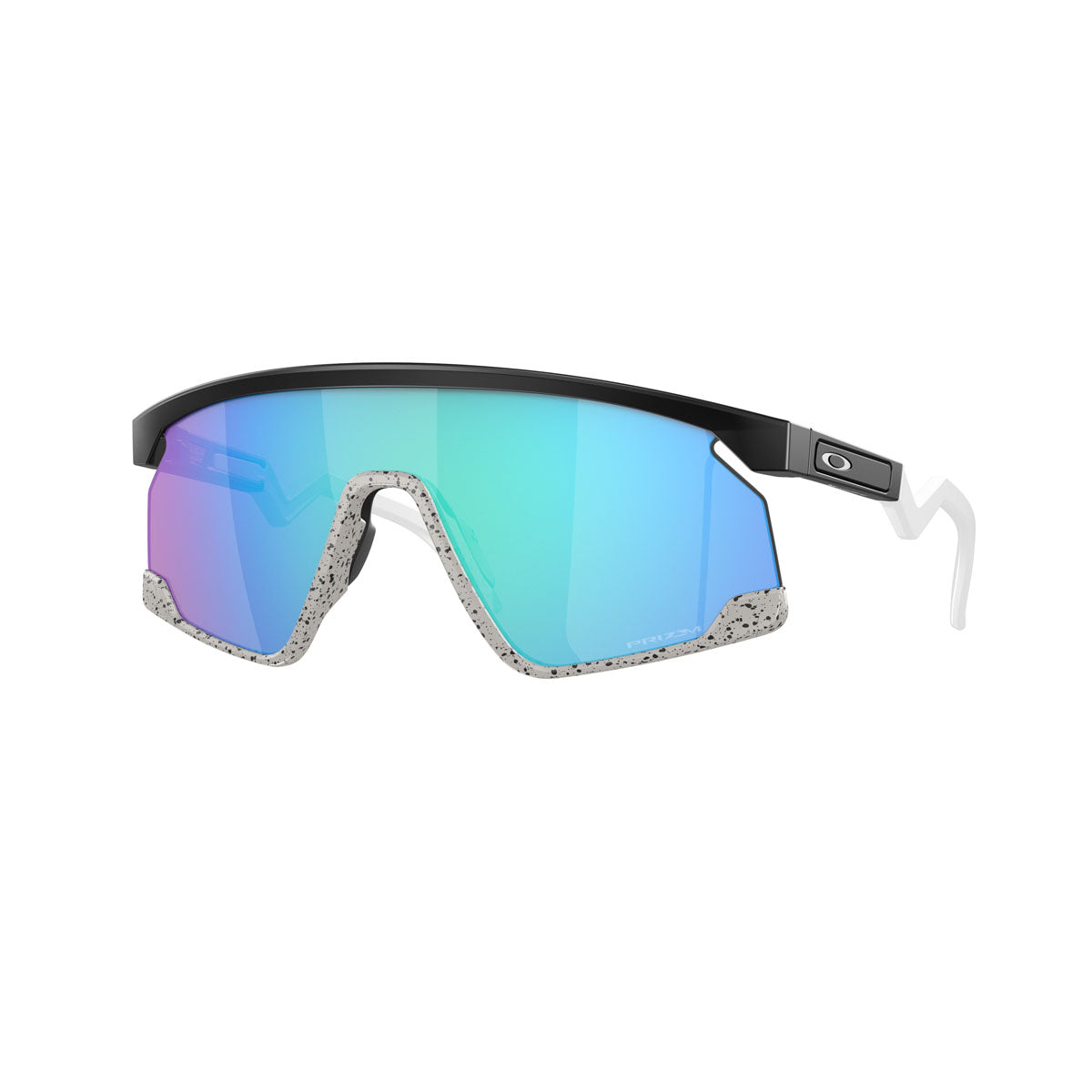 Oakley BXTR Sunglasses - Matte Black/Grey/Prizm Sapphire