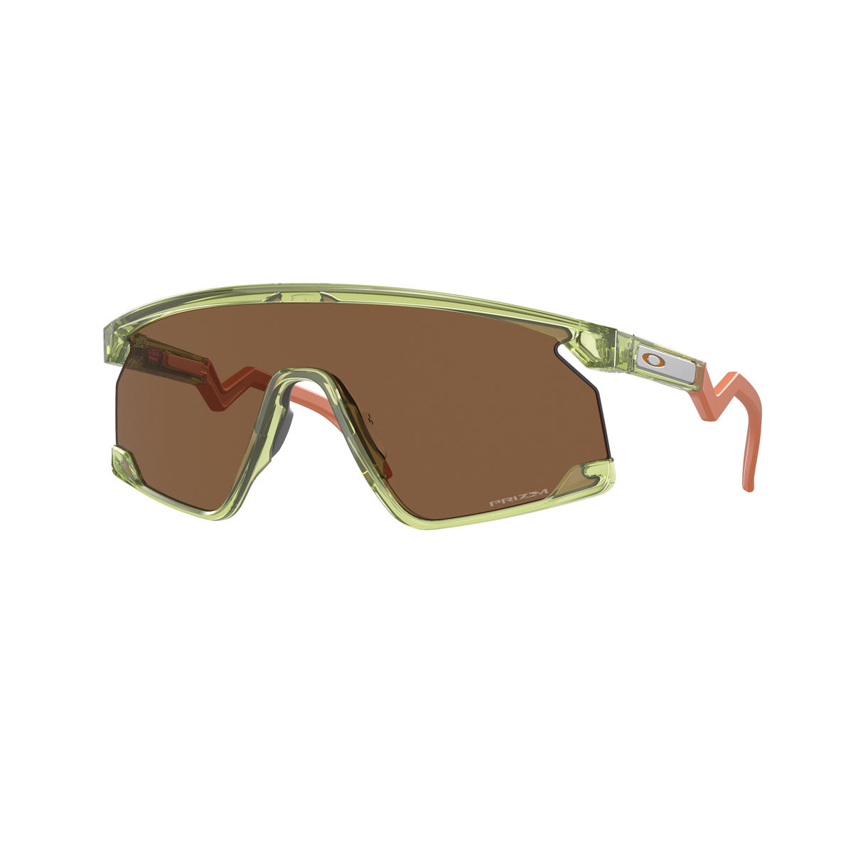 Oakley BXTR Sunglasses - Transparent Fern/Prizm Bronze