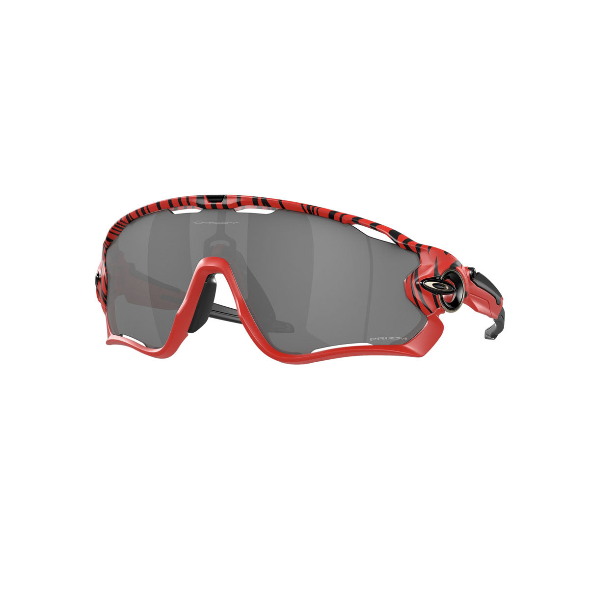 Oakley Jawbreaker Sunglasses CLOSEOUT - Red Tiger/Prizm Black