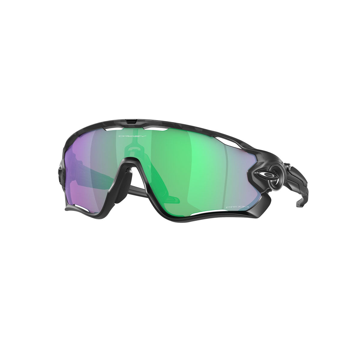 Oakley Jawbreaker Sunglasses - Matte Black Camo/Prizm Road Jade