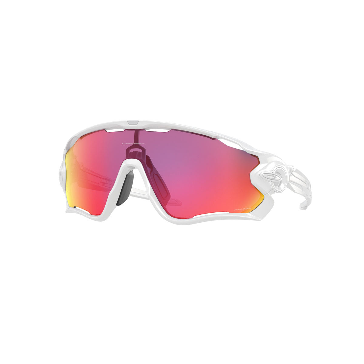 Oakley Jawbreaker Sunglasses - Polished White/PRIZM Road