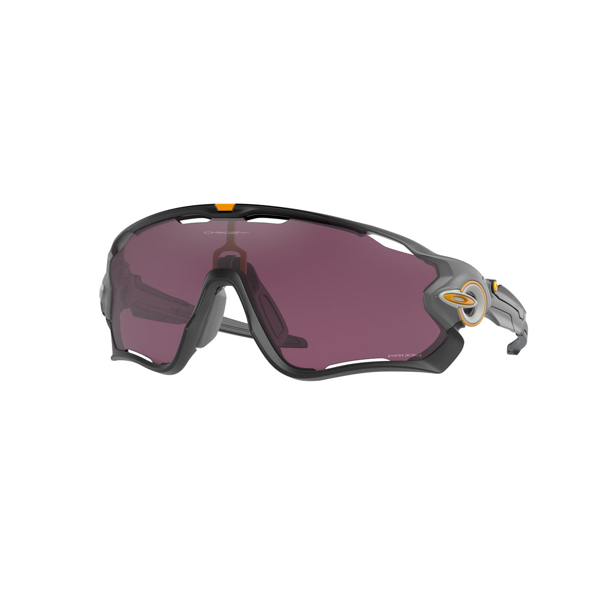 Oakley Jawbreaker Sunglasses CLOSEOUT - Matte Black Dark Grey Fade/PRIZM Road Black