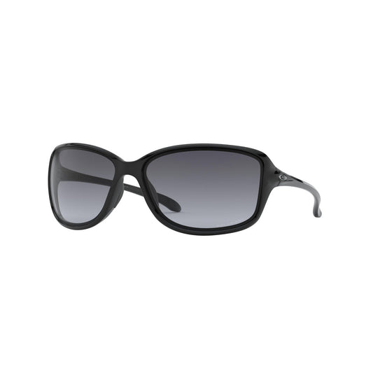 Oakley Womens Cohort Polarized Sunglasses - Polished Black/Grey Gradient Polarized