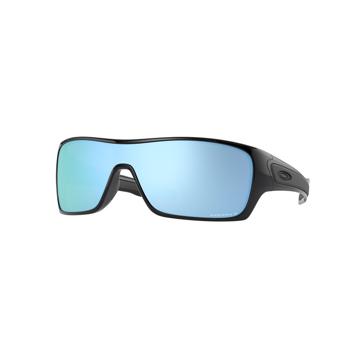 Oakley Turbine Rotor Polarized Sunglasses - Polished Black/PRIZM Deep Water Polarized