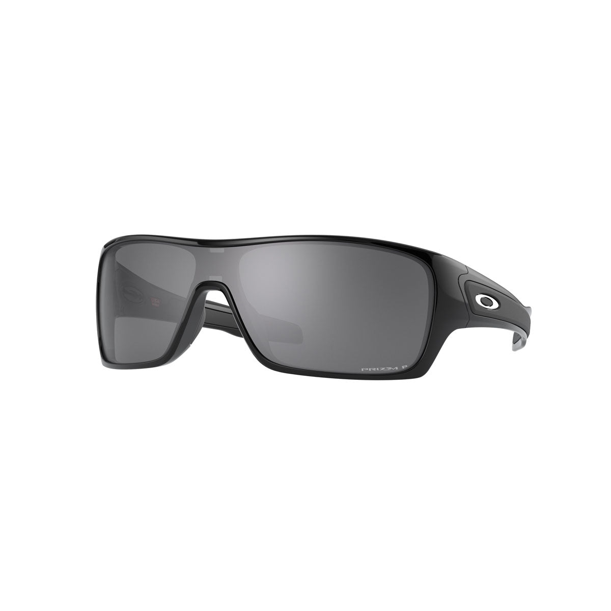 Oakley Turbine Rotor Polarized Sunglasses - Polished Black/PRIZM Black Polarized