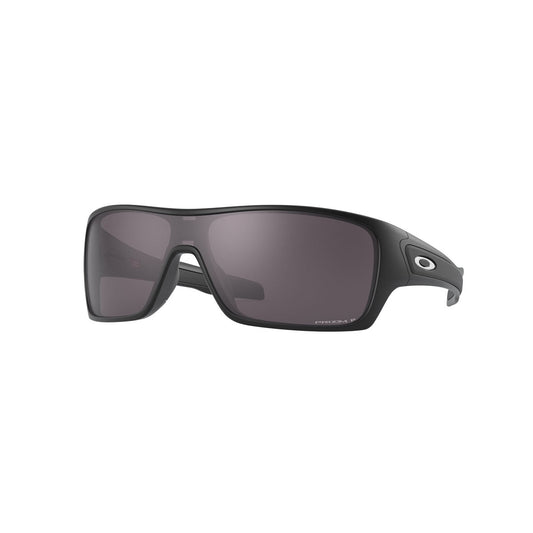 Oakley Turbine Rotor Polarized Sunglasses - Matte Black/PRIZM Grey Polarized