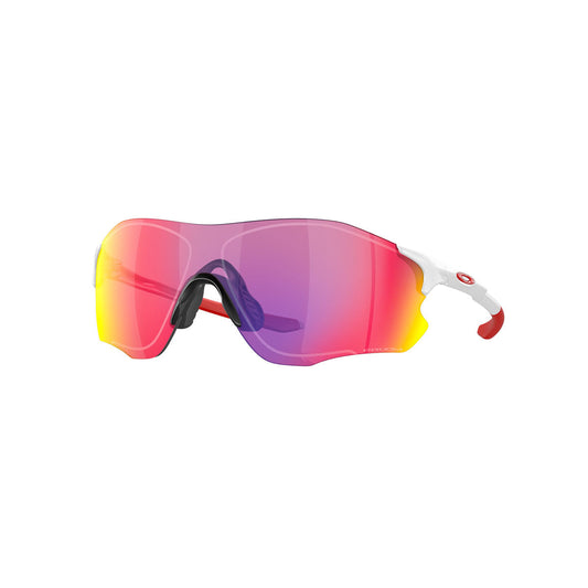 Oakley Evzero Path Sunglasses CLOSEOUT - Matte White/PRIZM Road