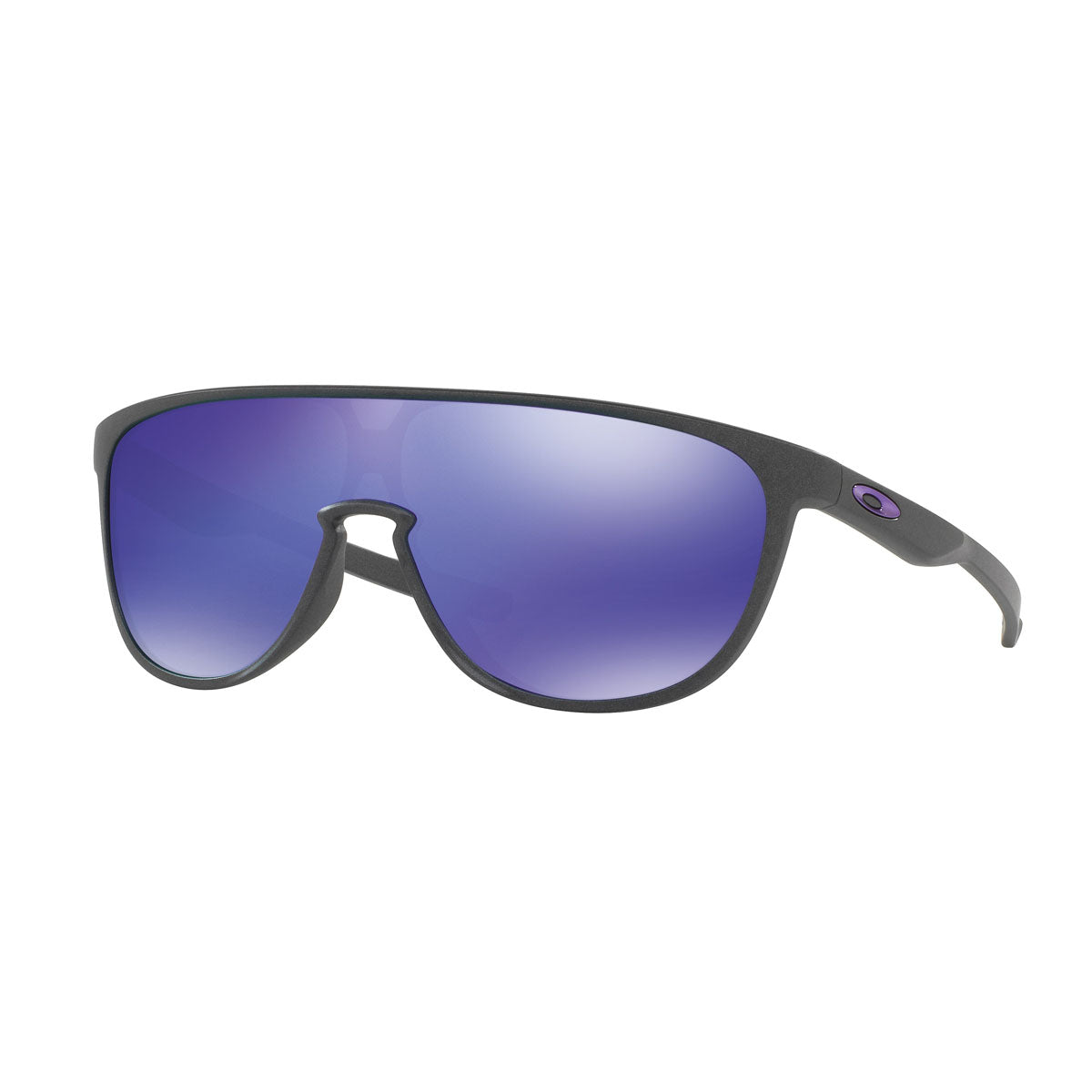 Oakley Trillbe Sunglasses CLOSEOUT - Steel/Violet Iridium