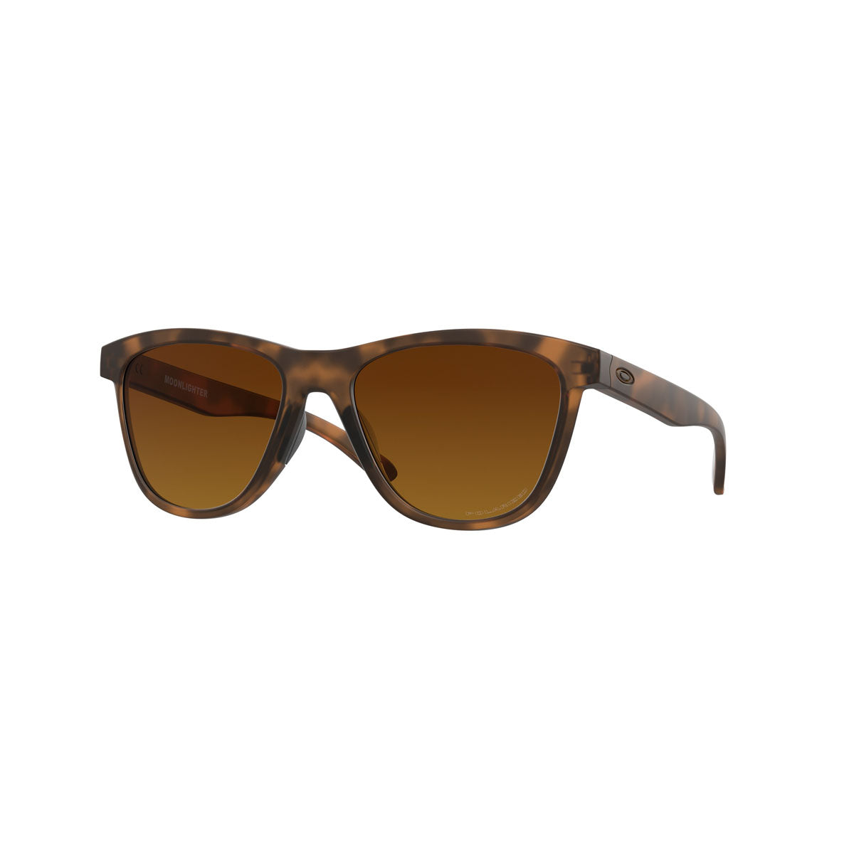 Oakley Moonlighter Polarized Sunglasses CLOSEOUT - Tortoise/Brown Gradient Polarized