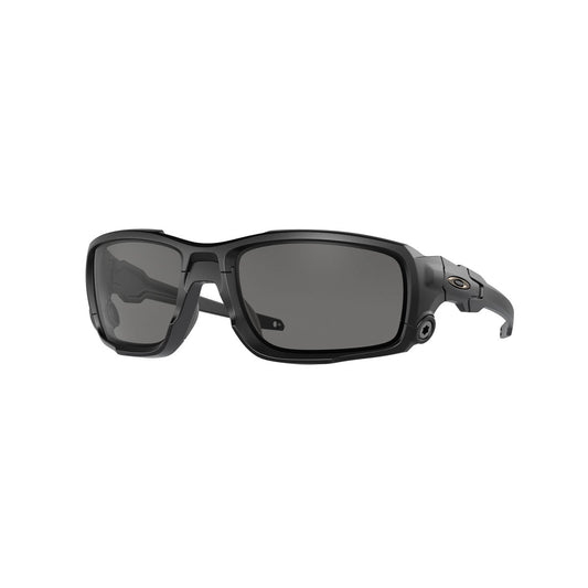 Oakley Shocktube Sunglasses - Matte Black/Grey