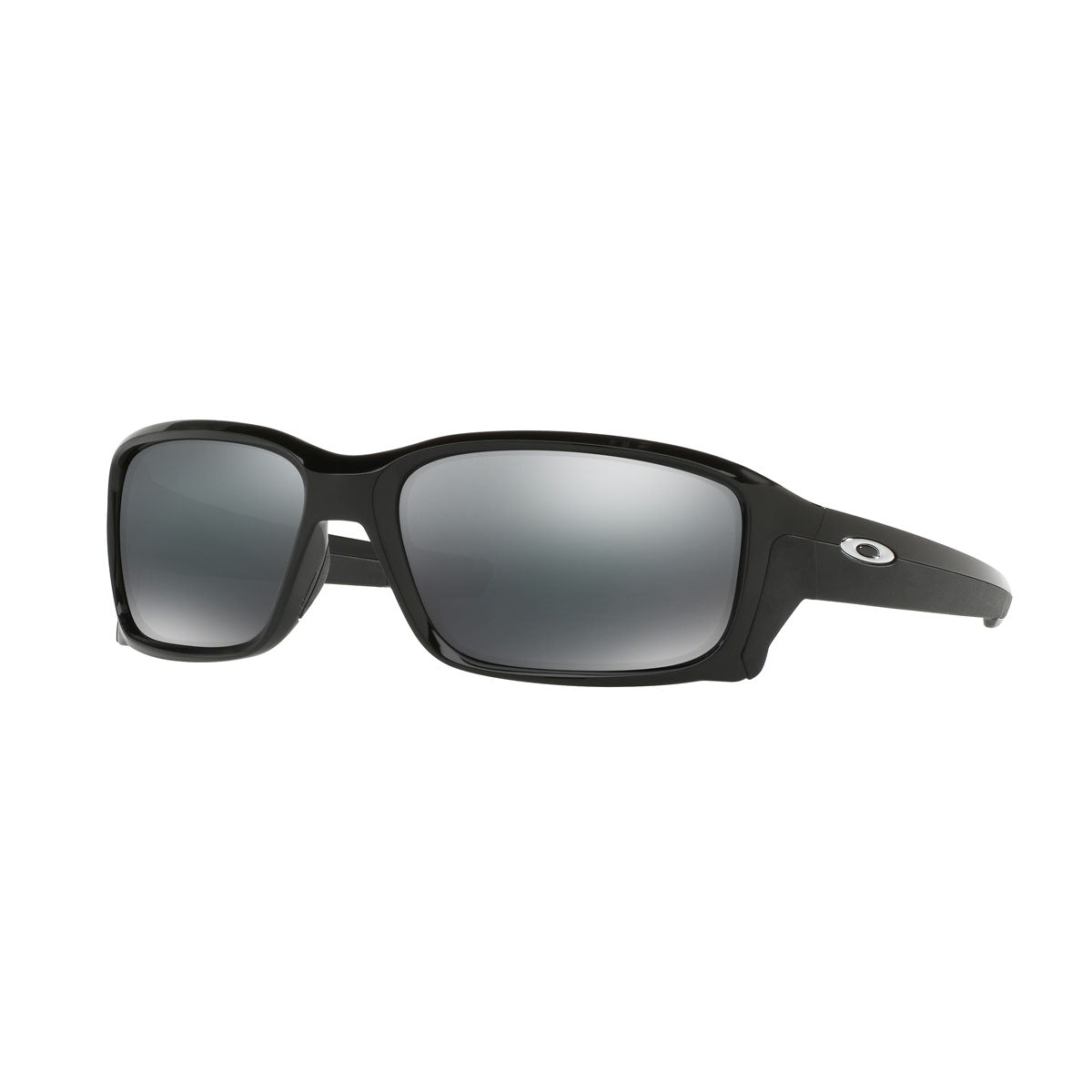 Oakley Straightlink Sunglasses CLOSEOUT - Polished Black/Black Iridium